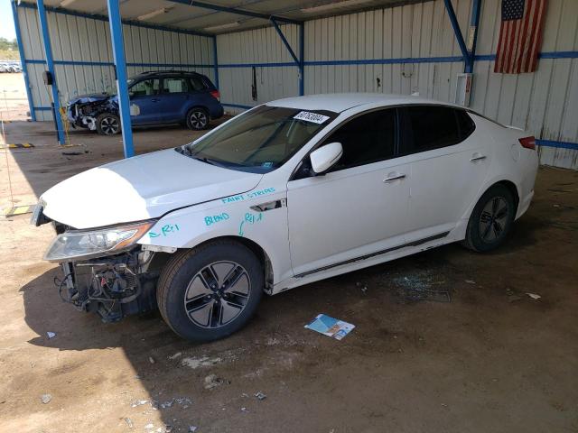 KIA OPTIMA HYB 2012 with VIN KNAGM4AD5C5013424 - Photo from auction