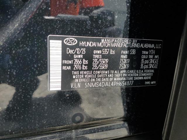 Photo 14 from auction – 2023 HYUNDAI SANTA FE L with VIN 5NMS4DAL4PH654877