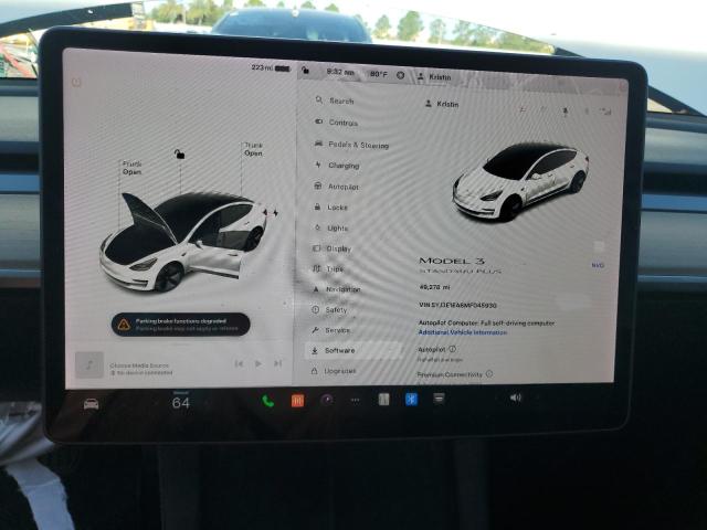 Photo 9 from auction – 2021 TESLA MODEL 3 with VIN 5YJ3E1EA8MF045930