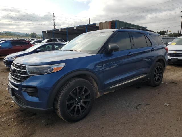 FORD EXPLORER X 2020 with VIN 1FMSK8DH1LGD16693 - Photo from auction