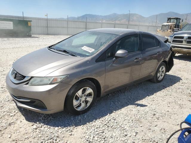 HONDA CIVIC LX 2013 with VIN 2HGFB2F57DH590963 - Photo from auction