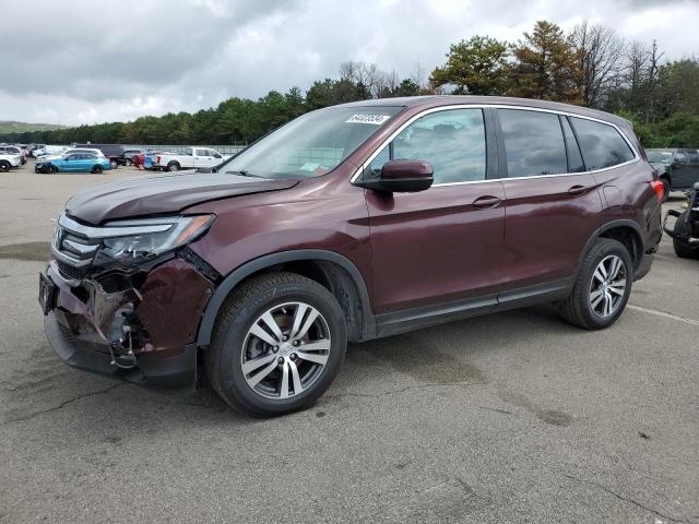 HONDA PILOT EXLN 2016 with VIN 5FNYF6H74GB092649 - Photo from auction