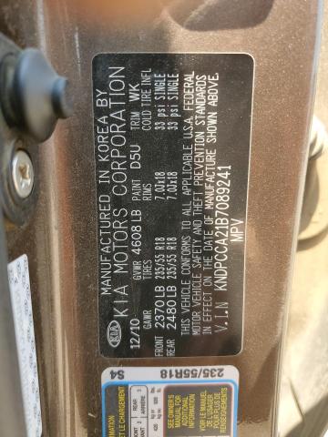Photo 14 from auction – 2011 KIA SPORTAGE E with VIN KNDPCCA21B7089241