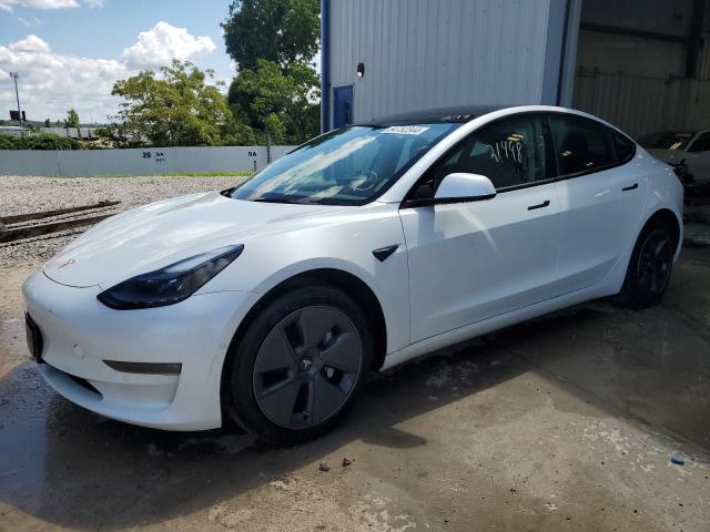 TESLA MODEL 3 2022 with VIN 5YJ3E1EBXNF273406 - Photo from auction