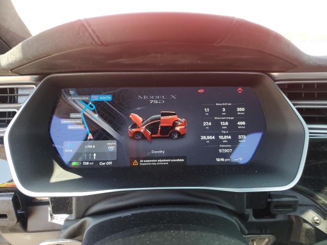 Photo 9 from auction – 2016 TESLA MODEL X with VIN 5YJXCBE20GF020515
