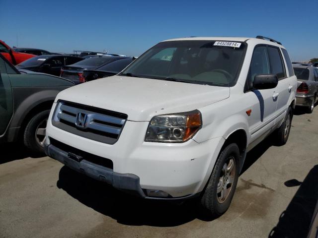 HONDA PILOT EX 2006 with VIN 2HKYF18726H542544 - Photo from auction