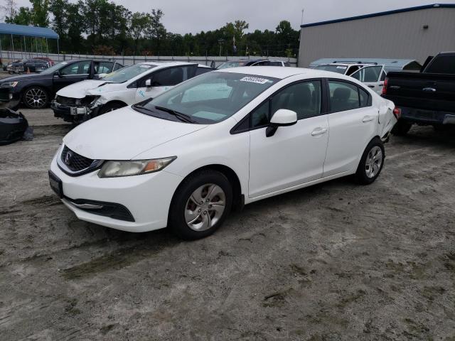 HONDA CIVIC LX 2013 with VIN 2HGFB2F57DH536482 - Photo from auction
