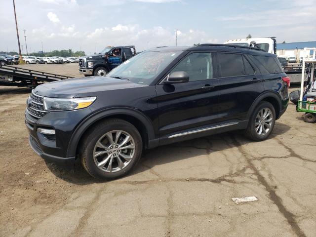 FORD EXPLORER X 2022 with VIN 1FMSK8DH9NGB48109 - Photo from auction