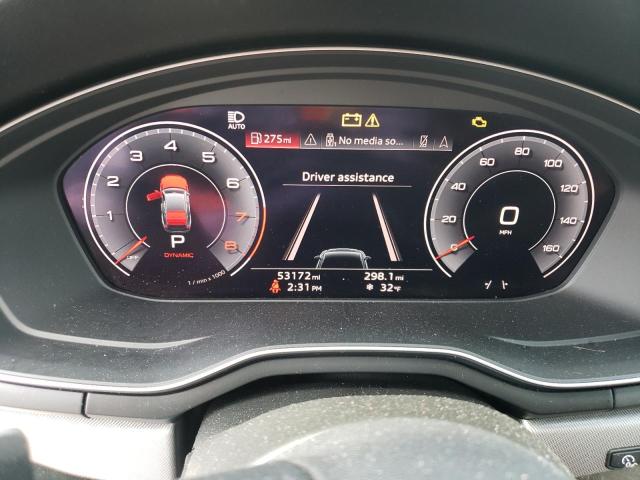 Photo 9 from auction – 2020 AUDI A5 PREMIUM with VIN WAUCNCF58LA002559