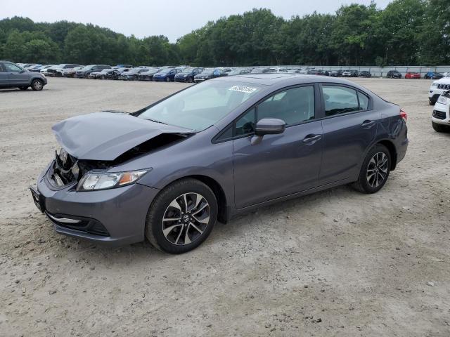 HONDA CIVIC EX 2014 with VIN 19XFB2F83EE253745 - Photo from auction