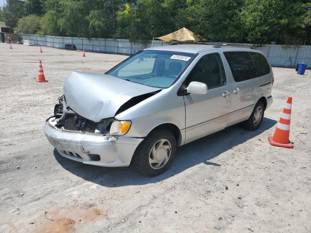 TOYOTA SIENNA LE 2002 with VIN 4T3ZF13C12U456783 - Photo from auction