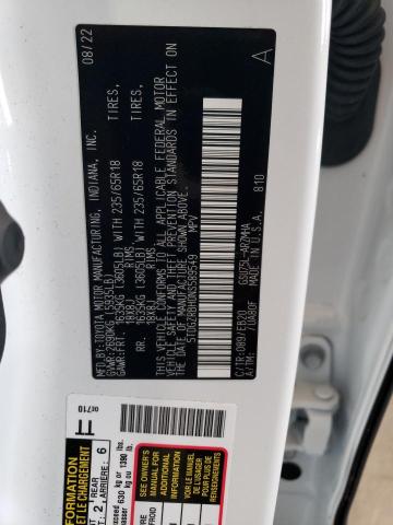Photo 14 from auction – 2022 TOYOTA HIGHLANDER with VIN 5TDGZRBH0NS589549