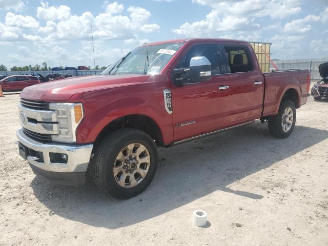 FORD F250 SUPER 2017 with VIN 1FT7W2BT3HED40922 - Photo from auction