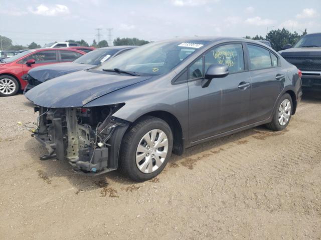 HONDA CIVIC LX 2012 with VIN 19XFB2F55CE090065 - Photo from auction