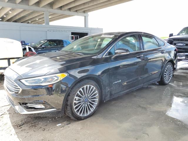 FORD FUSION TIT 2018 with VIN 3FA6P0RU6JR207754 - Photo from auction