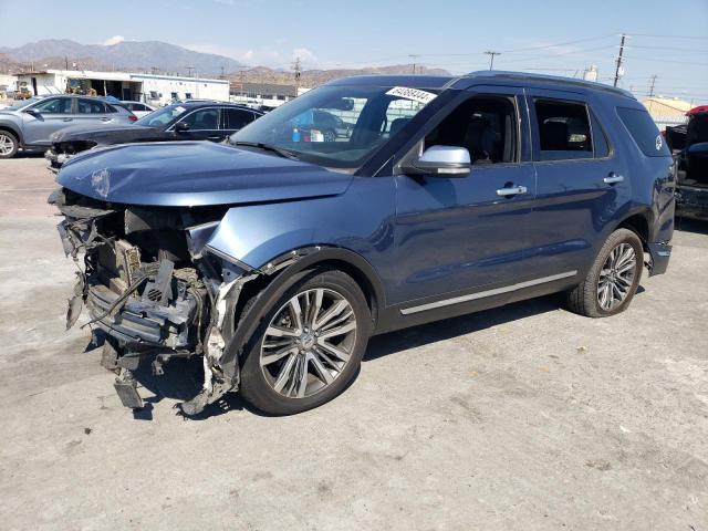 FORD EXPLORER P 2018 with VIN 1FM5K8HT0JGA56716 - Photo from auction
