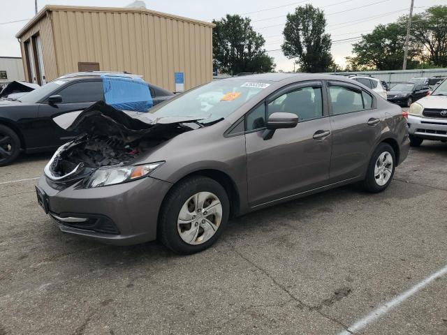 Photo 1 from auction – 2014 HONDA CIVIC LX with VIN 19XFB2F58EE042868