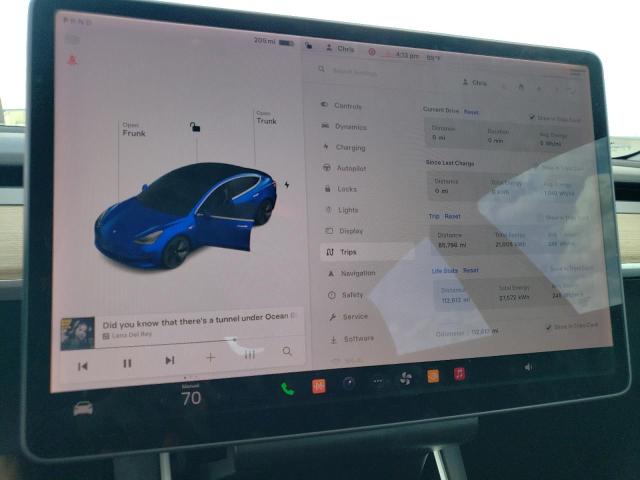 Photo 9 from auction – 2018 TESLA MODEL 3 with VIN 5YJ3E1EA0JF038580