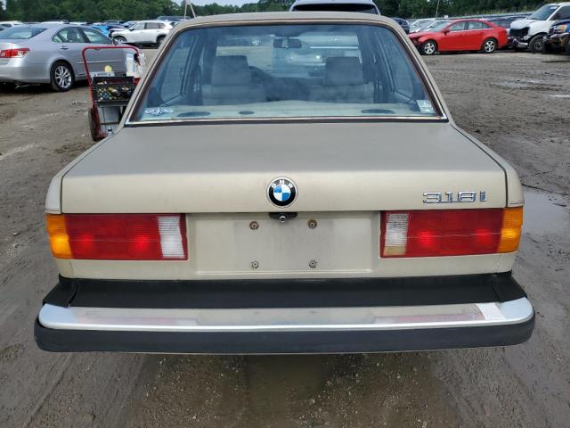 Photo 6 from auction – 1985 BMW 318 I AUTO with VIN WBAAC8401F0688942