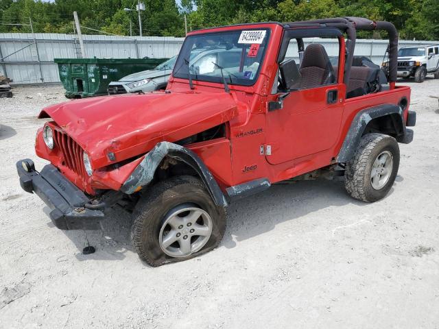JEEP WRANGLER / 2000 with VIN 1J4FA29P1YP722495 - Photo from auction