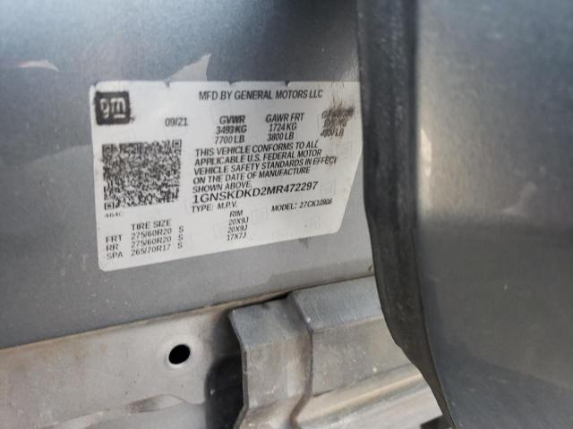 Photo 14 from auction – 2021 CHEVROLET SUBURBAN K with VIN 1GNSKDKD2MR472297