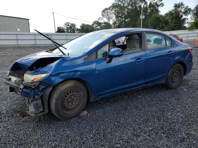 HONDA CIVIC LX 2013 with VIN 2HGFB2F55DH602589 - Photo from auction
