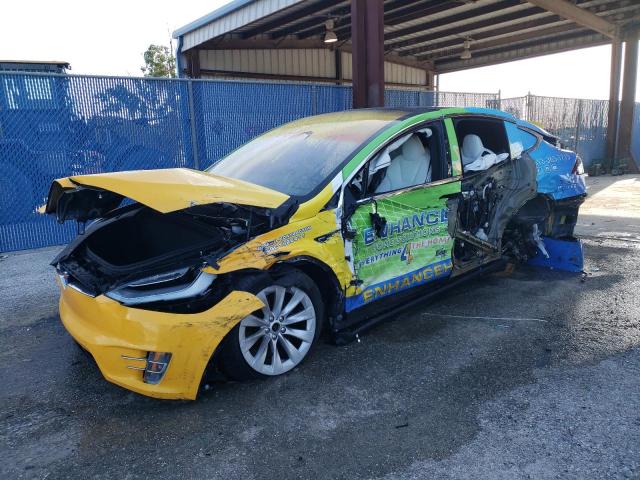 TESLA MODEL X 2021 with VIN 5YJXCDE21MF325092 - Photo from auction