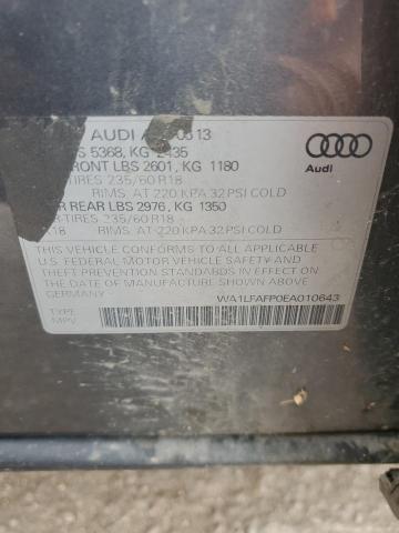 Photo 14 from auction – 2014 AUDI Q5 PREMIUM with VIN WA1LFAFP0EA010643