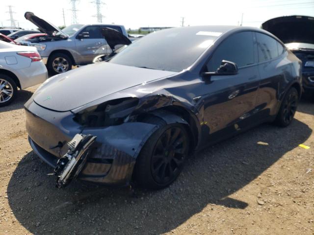 TESLA MODEL Y 2021 with VIN 5YJYGAEE8MF249226 - Photo from auction