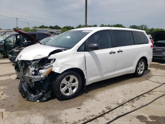 TOYOTA SIENNA 2014 with VIN 5TDZK3DC0ES477409 - Photo from auction
