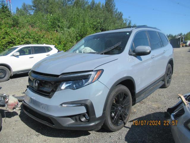 Photo 1 from auction – 2022 HONDA PILOT SE with VIN 5FNYF6H28NB033878