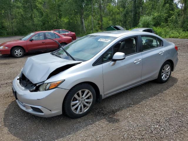 HONDA CIVIC LX 2012 with VIN 2HGFB2F55CH111647 - Photo from auction