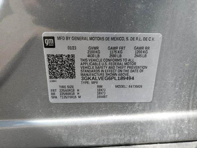 Photo 14 from auction – 2023 GMC TERRAIN SL with VIN 3GKALVEG6PL189494