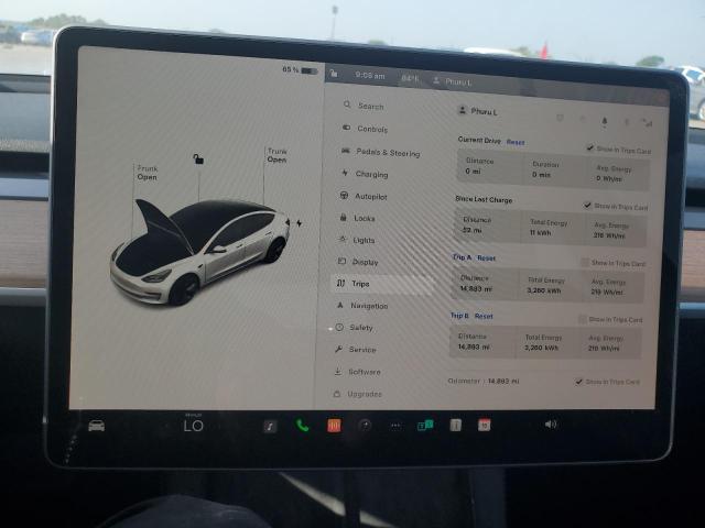 Photo 9 from auction – 2023 TESLA MODEL 3 with VIN 5YJ3E1EA8PF642922