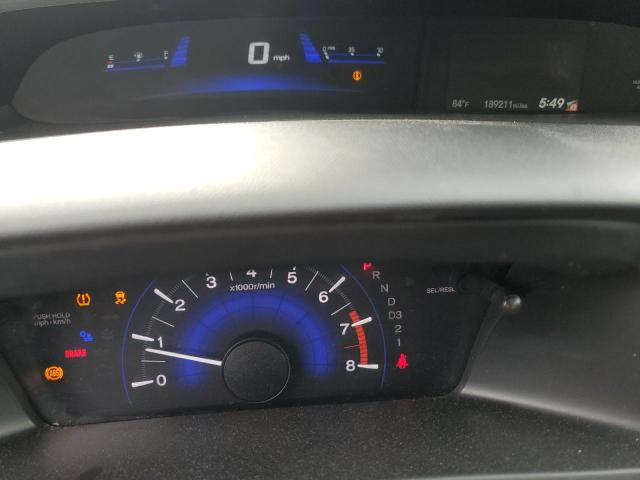 Photo 9 from auction – 2013 HONDA CIVIC EX with VIN 19XFB2F87DE256548