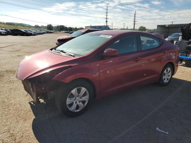 HYUNDAI ELANTRA SE 2016 with VIN 5NPDH4AE0GH735585 - Photo from auction