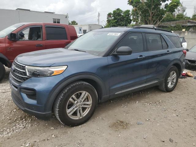 FORD EXPLORER X 2020 with VIN 1FMSK7DH2LGA77021 - Photo from auction