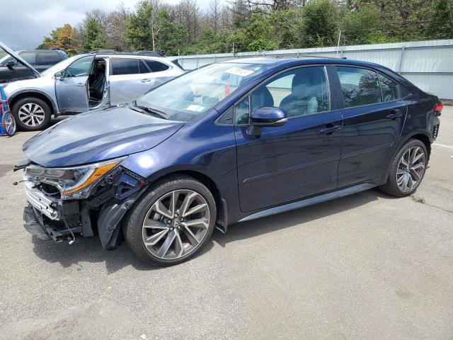 TOYOTA COROLLA SE 2022 with VIN 5YFS4MCE6NP109703 - Photo from auction
