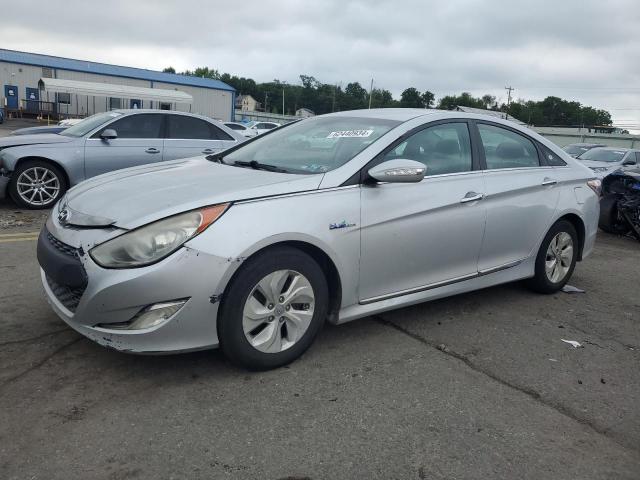 HYUNDAI SONATA HYB 2014 with VIN KMHEC4A40EA113501 - Photo from auction