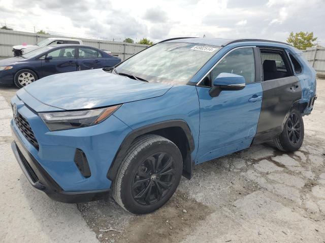 TOYOTA RAV4 SE 2022 with VIN 4T3T6RFV6NU076814 - Photo from auction