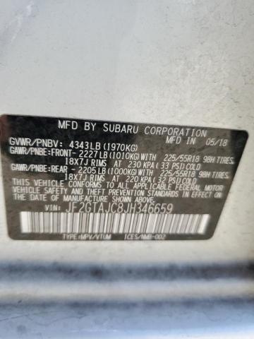 Photo 14 from auction – 2018 SUBARU CROSSTREK with VIN JF2GTAJC8JH346659