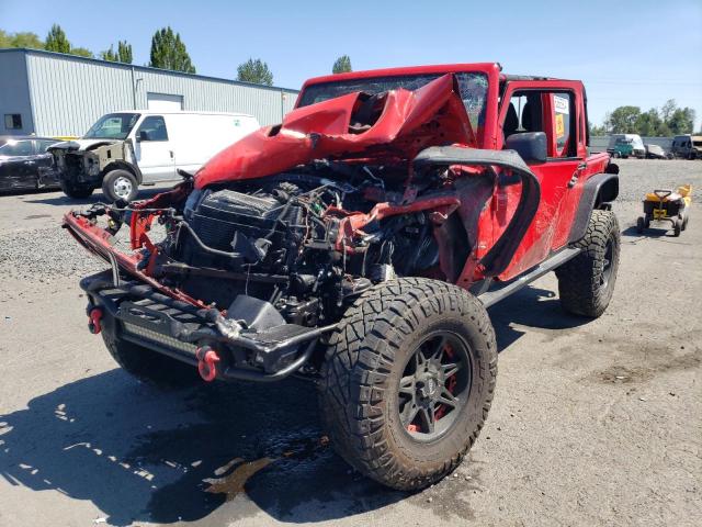 JEEP WRANGLER U 2016 with VIN 1C4BJWEG8GL225502 - Photo from auction