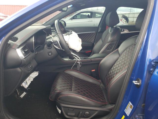 Photo 7 from auction – 2022 GENESIS G70 BASE with VIN KMTG54TE1NU098617