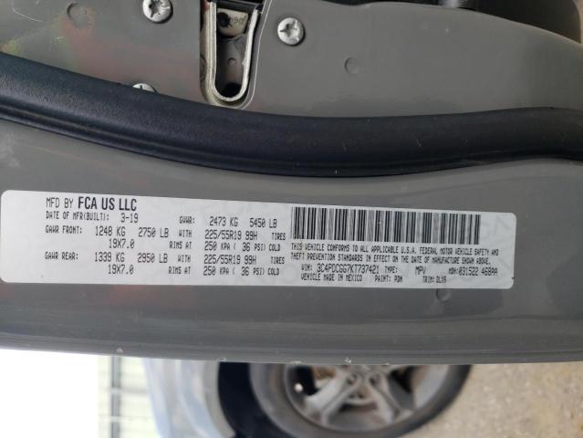 Photo 14 from auction – 2019 DODGE JOURNEY CR with VIN 3C4PDCGG7KT737421