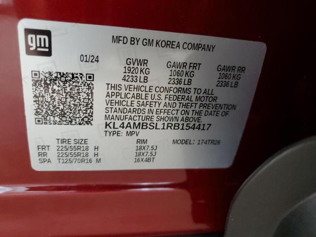 Photo 14 from auction – 2024 BUICK ENCORE GX with VIN KL4AMBSL1RB154417