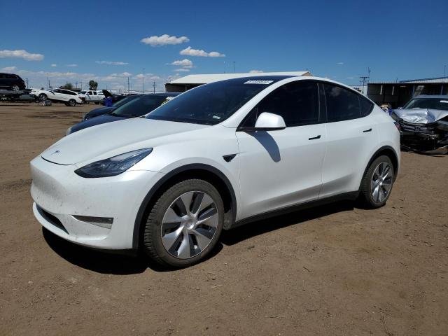 TESLA MODEL Y 2021 with VIN 5YJYGDEE7MF188131 - Photo from auction