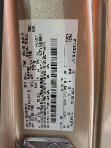 Photo 14 from auction – 2017 FORD ESCAPE S with VIN 1FMCU0F71HUB41245
