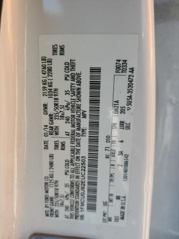 Photo 14 from auction – 2014 FORD ESCAPE TIT with VIN 1FMCU0J92EUC22503