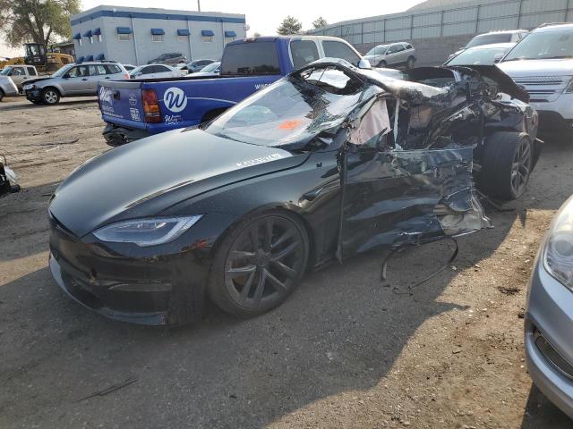 TESLA MODEL S 2021 with VIN 5YJSA1E61MF431821 - Photo from auction