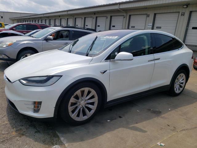 TESLA MODEL X 2017 with VIN 5YJXCDE23HF060908 - Photo from auction